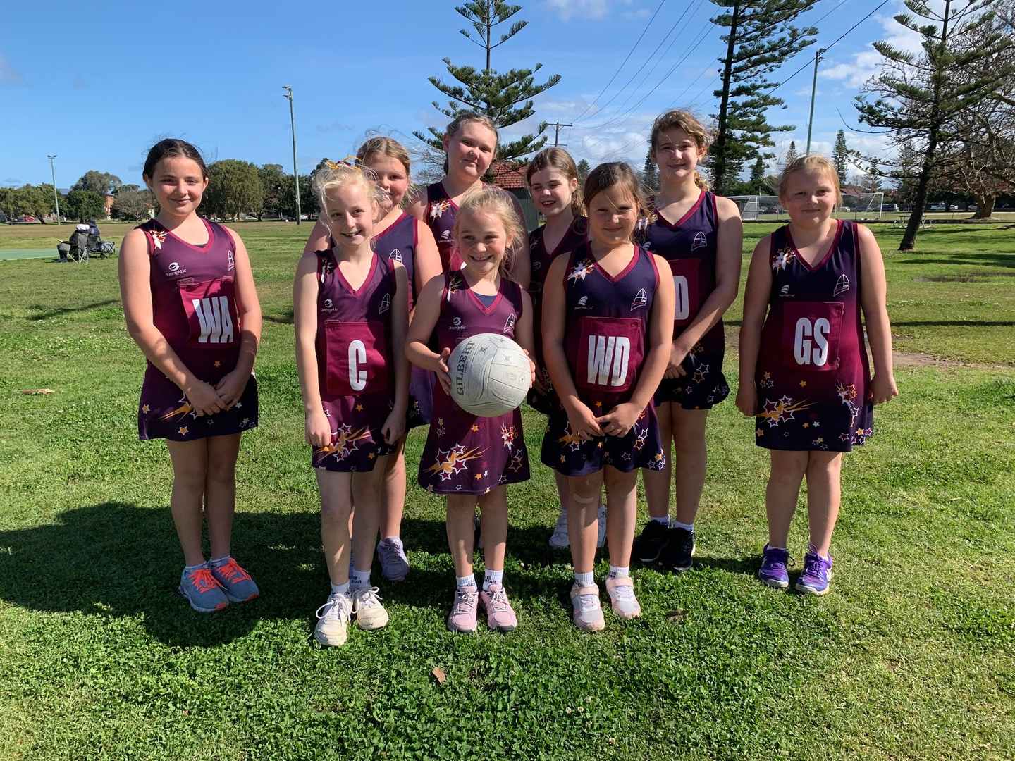 HRIS junior netball team
